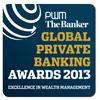 Global Private Banking Awards 2013 logo